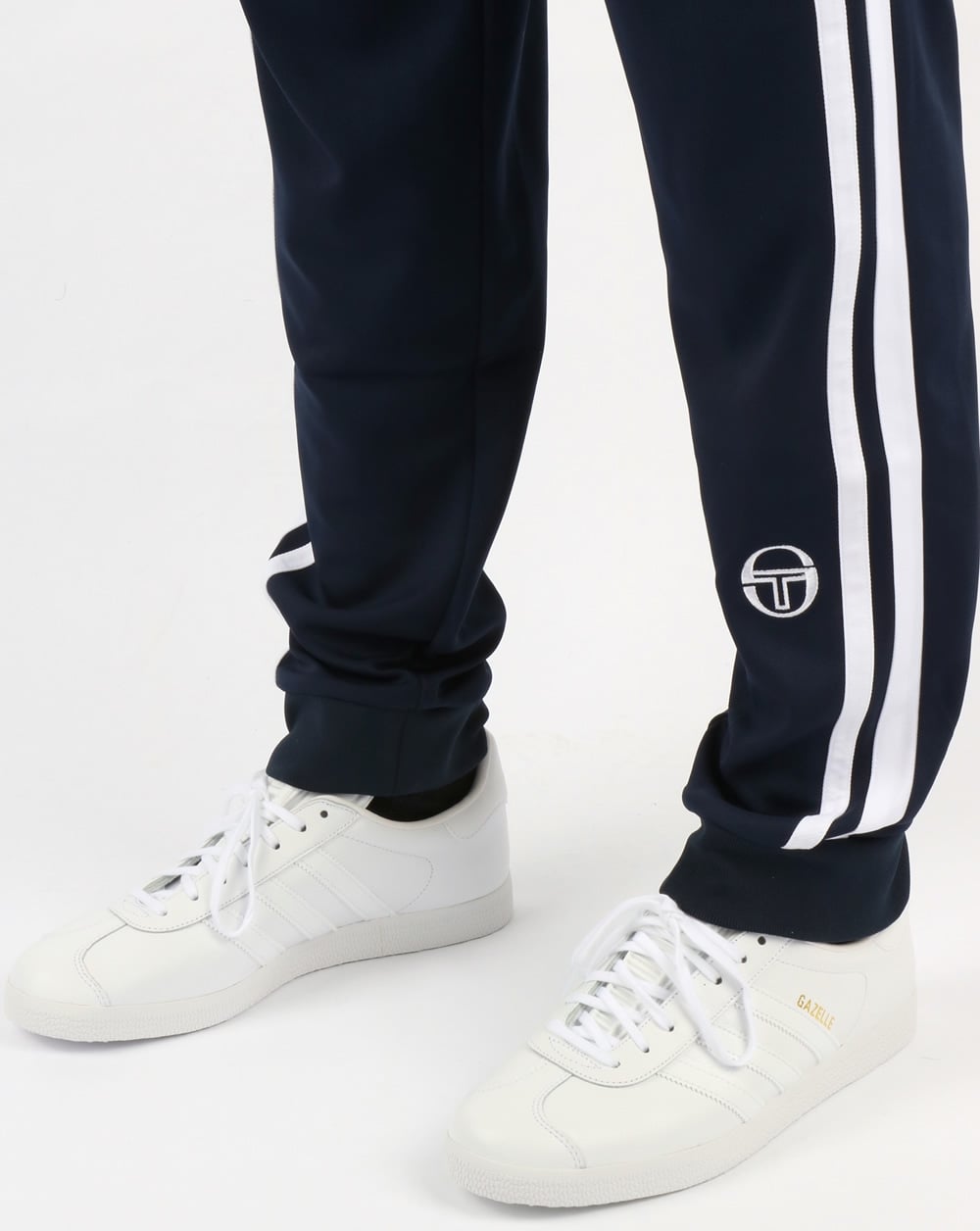 Sergio Tacchini 2 Stripe Track Pant Navy