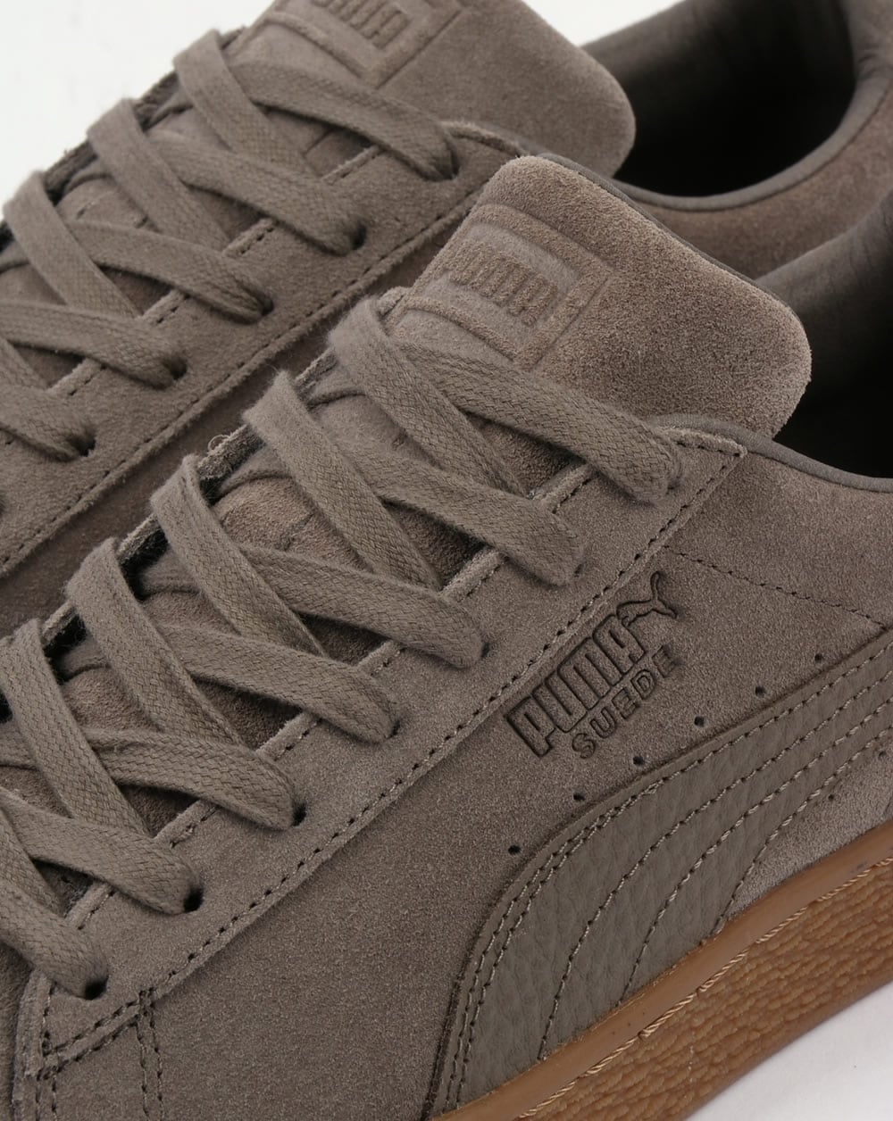 Puma Suede Classic Premium Trainers Falcon Grey