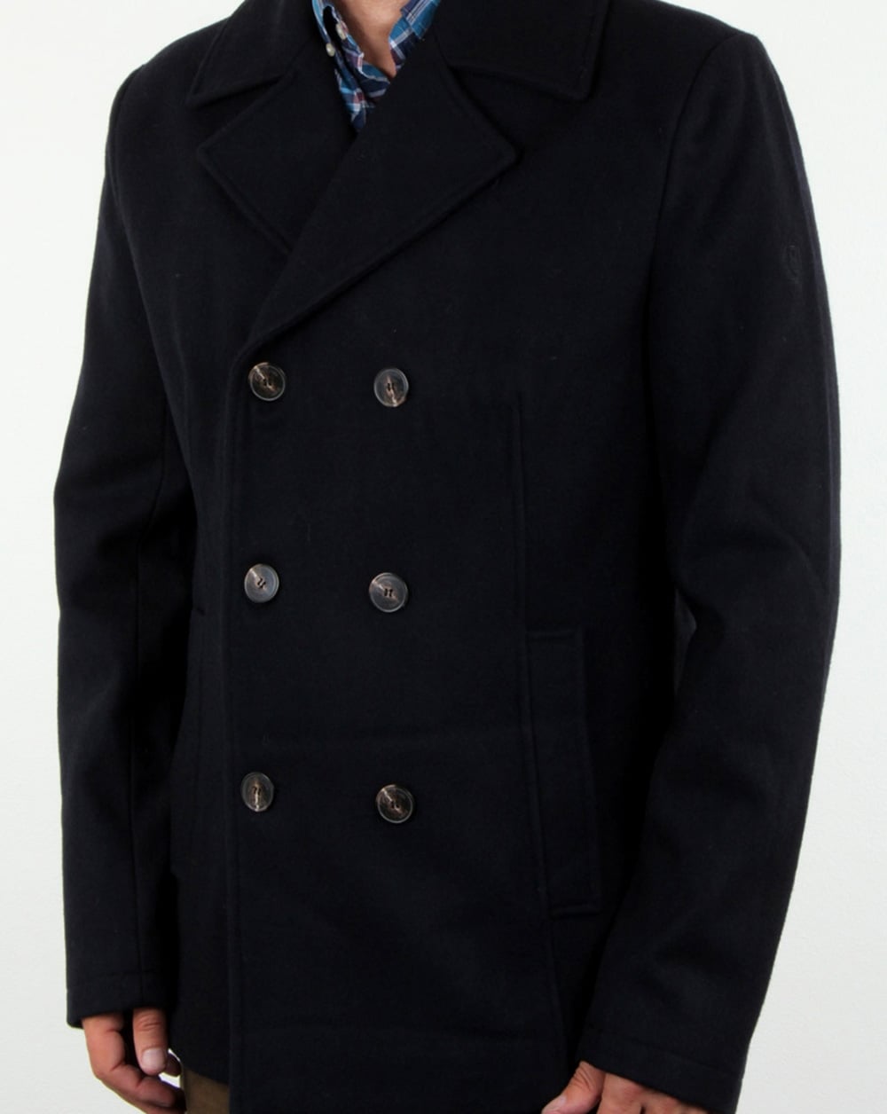Henri Lloyd Melton Pea Coat Navy
