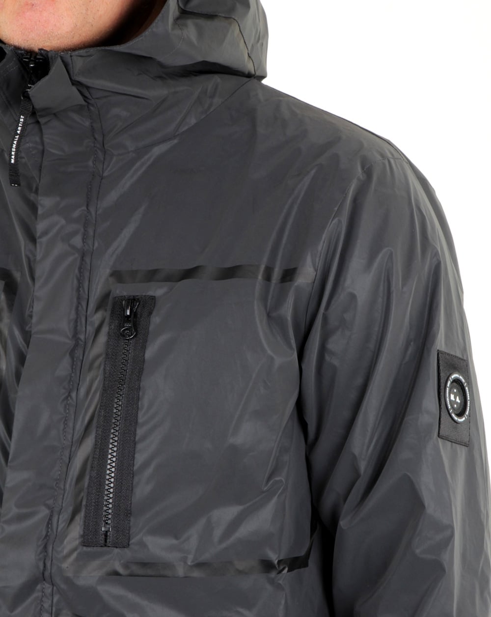 Marshall Artist Matte Reflex Jacket Graphite