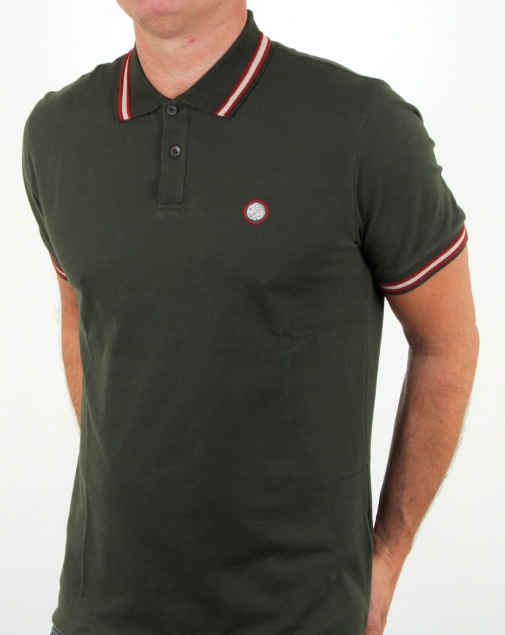 Pretty Green Bennett Polo Green