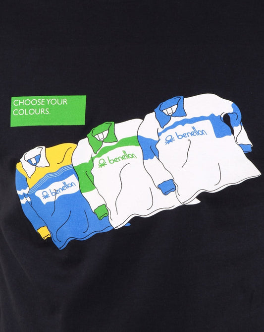 80s Casuals 80s Casuals Choose Your Colours T Shirt Navy