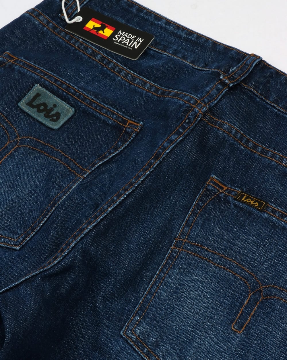 Lois Terrace Regular Taper Jeans Vintage Wash
