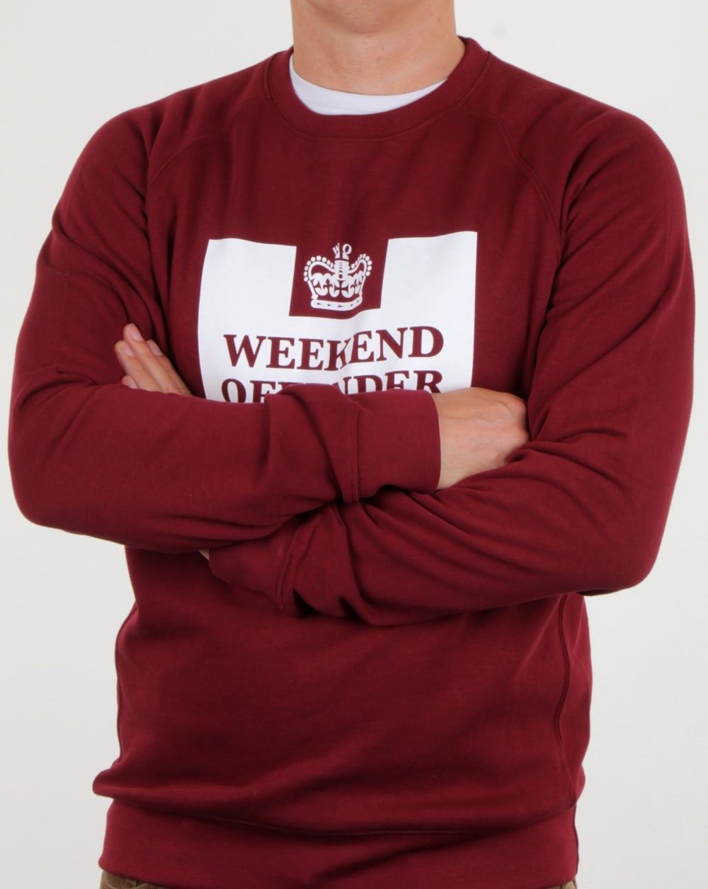 Weekend Offender Penitentiary Sweatshirt Garnet