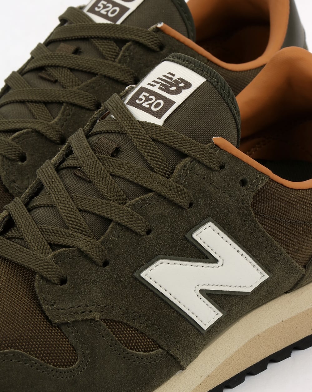 New Balance 520 Trainers Military Dark/Brown Sugar