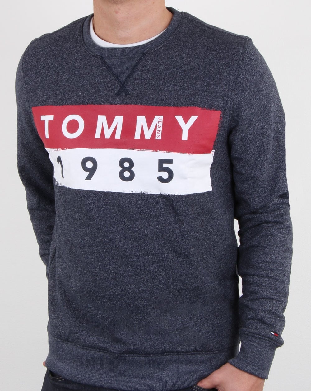 Tommy Hilfiger 1985 Logo Sweatshirt Navy