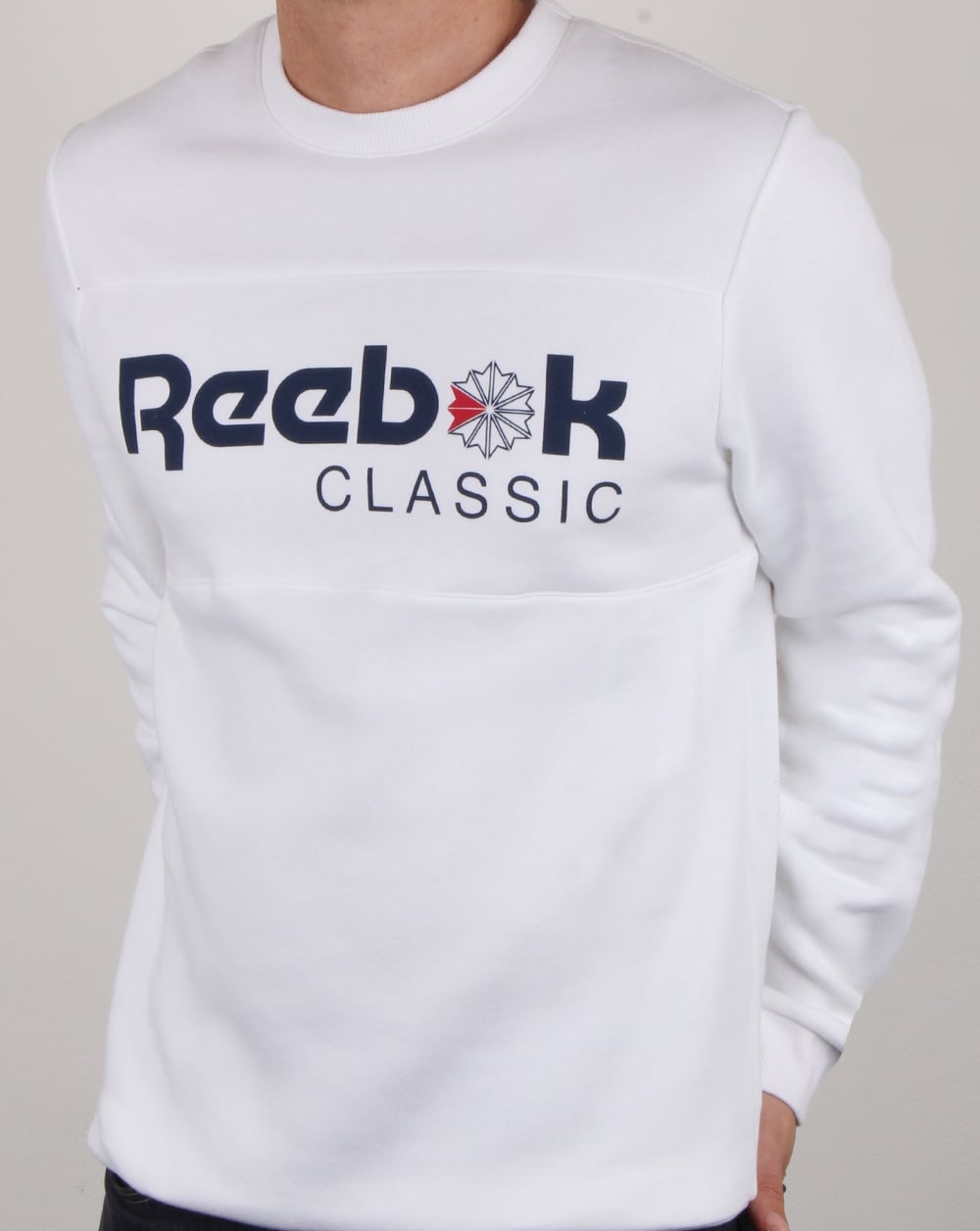 Reebok Iconic Crew Sweat White