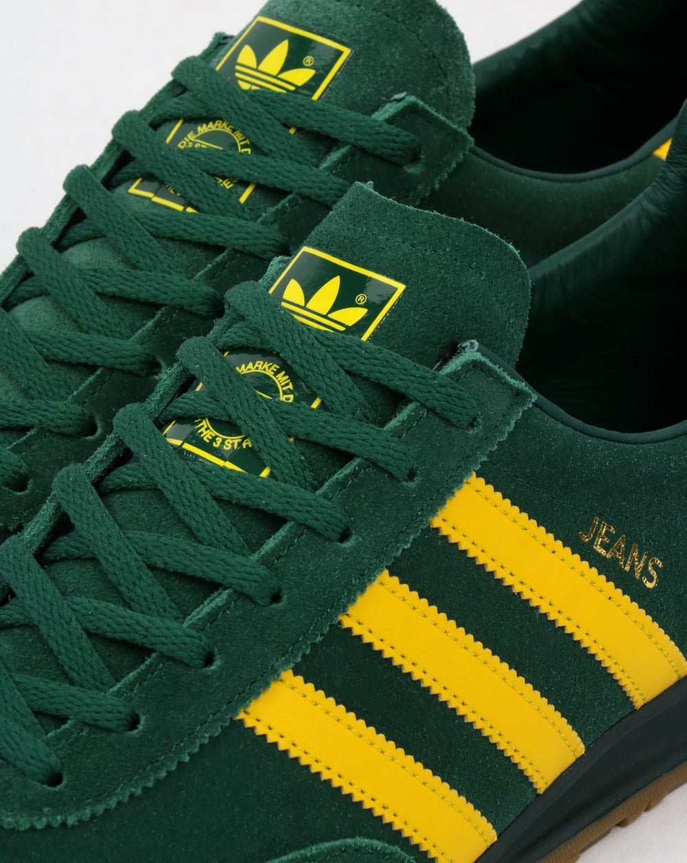 Adidas Jeans Trainers Mk2 Green/Yellow