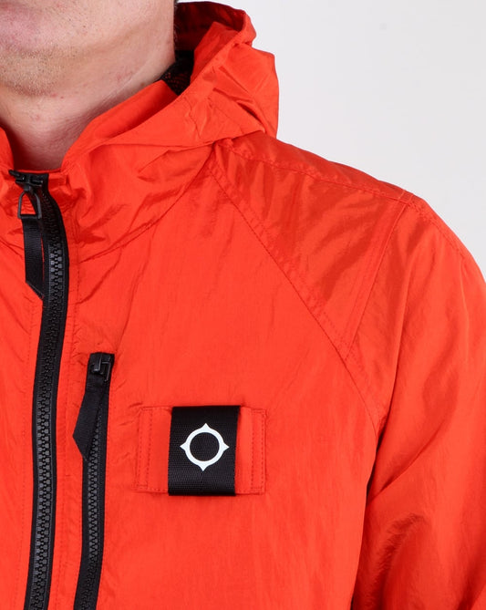 Ma.Strum Ma.strum Pegasus Crystal Nylon Jacket Orange