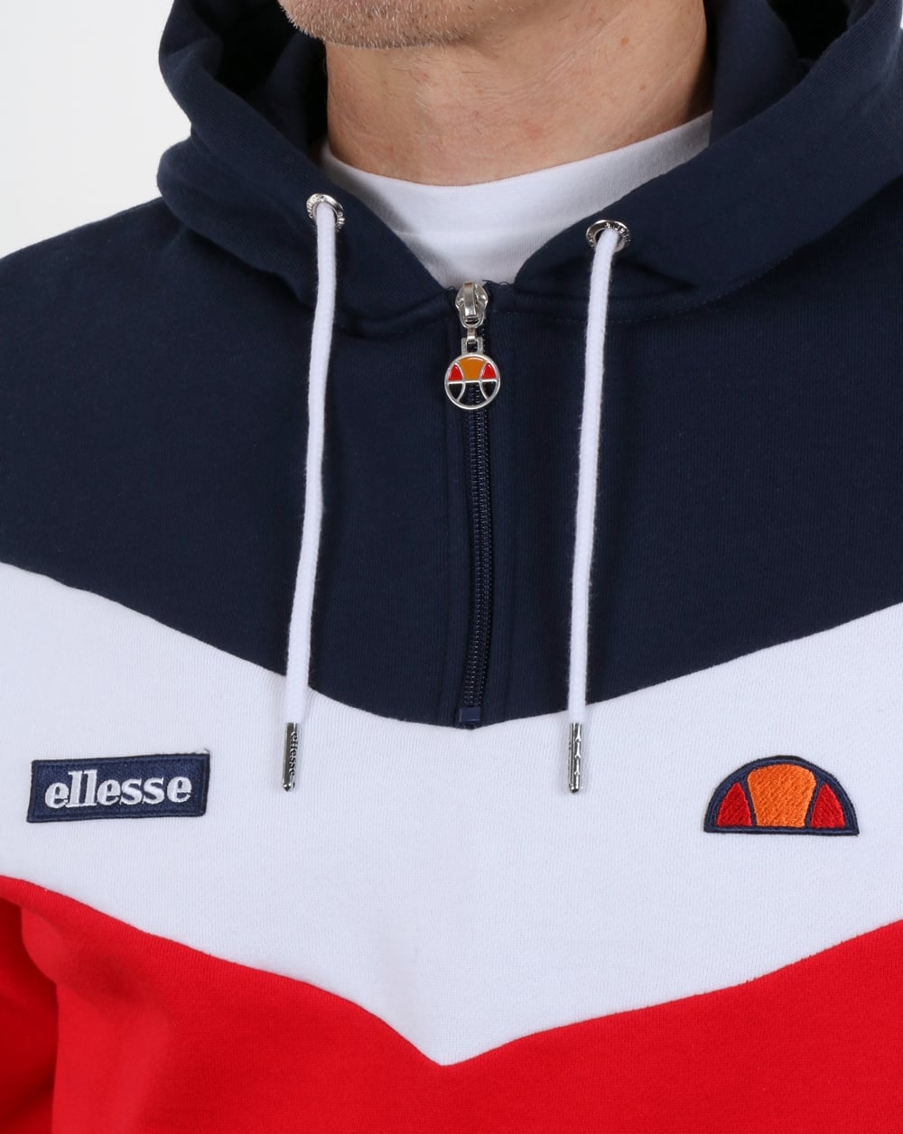 Ellesse Caserta Hoody Red/White/Navy