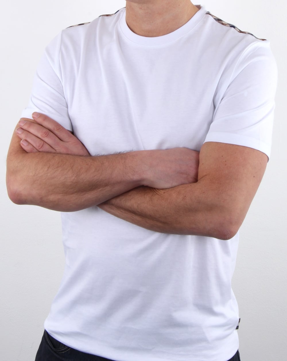 Aquascutum Southport T Shirt White