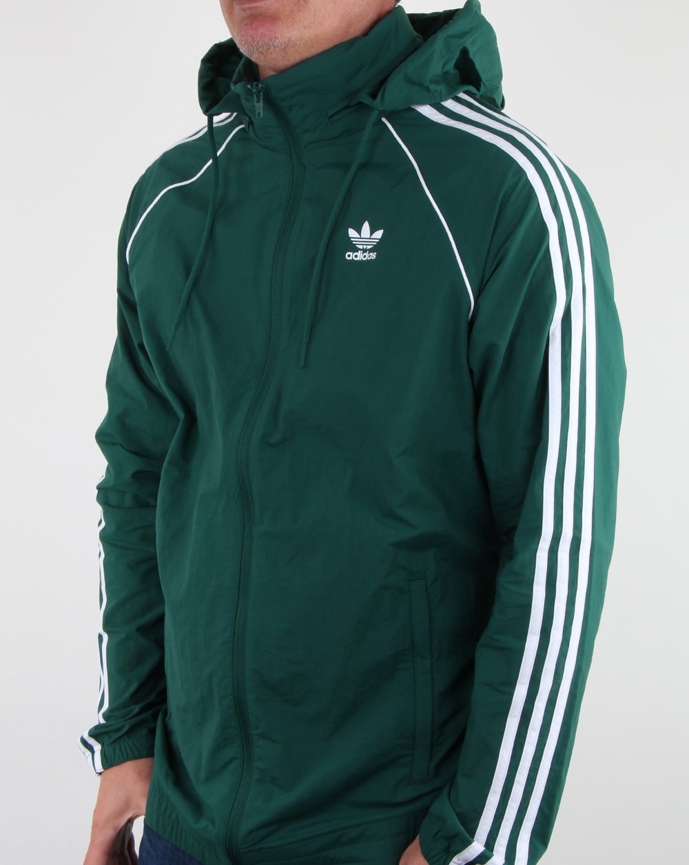 Adidas Originals Superstar Windbreaker Green