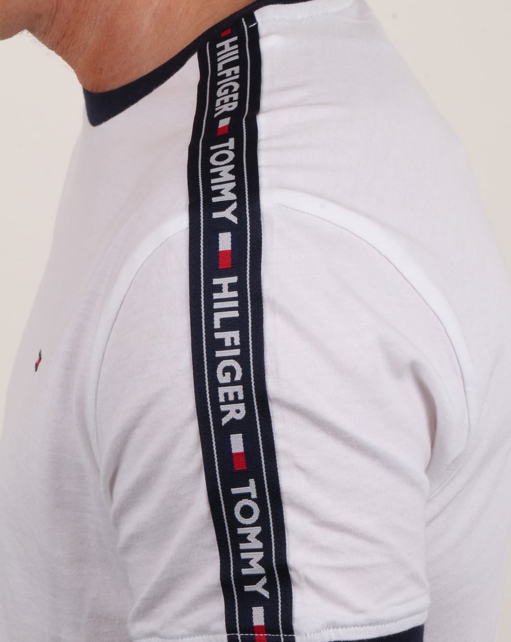 Tommy Hilfiger Taping T Shirt White