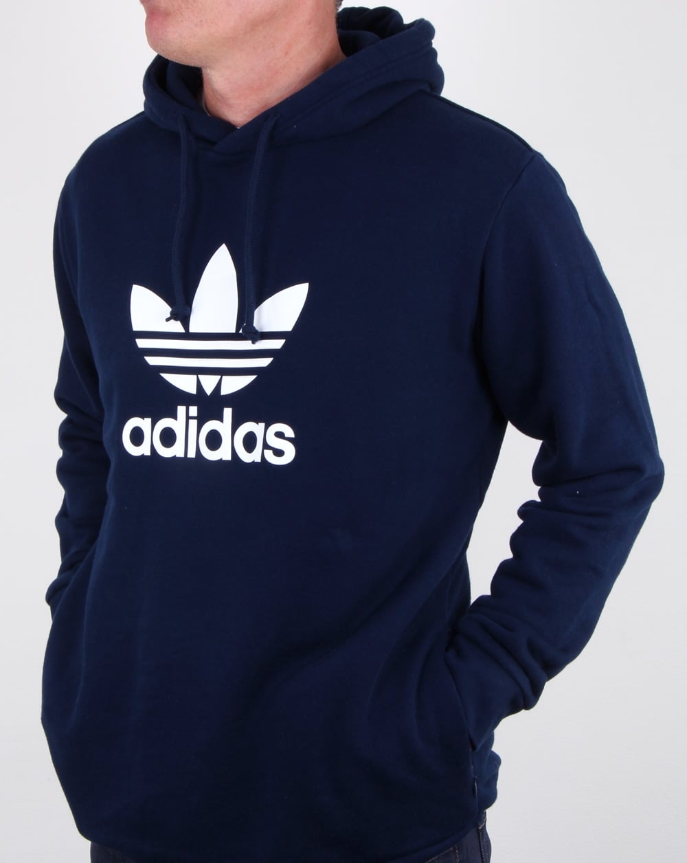 Adidas Originals Trefoil Hoody Navy