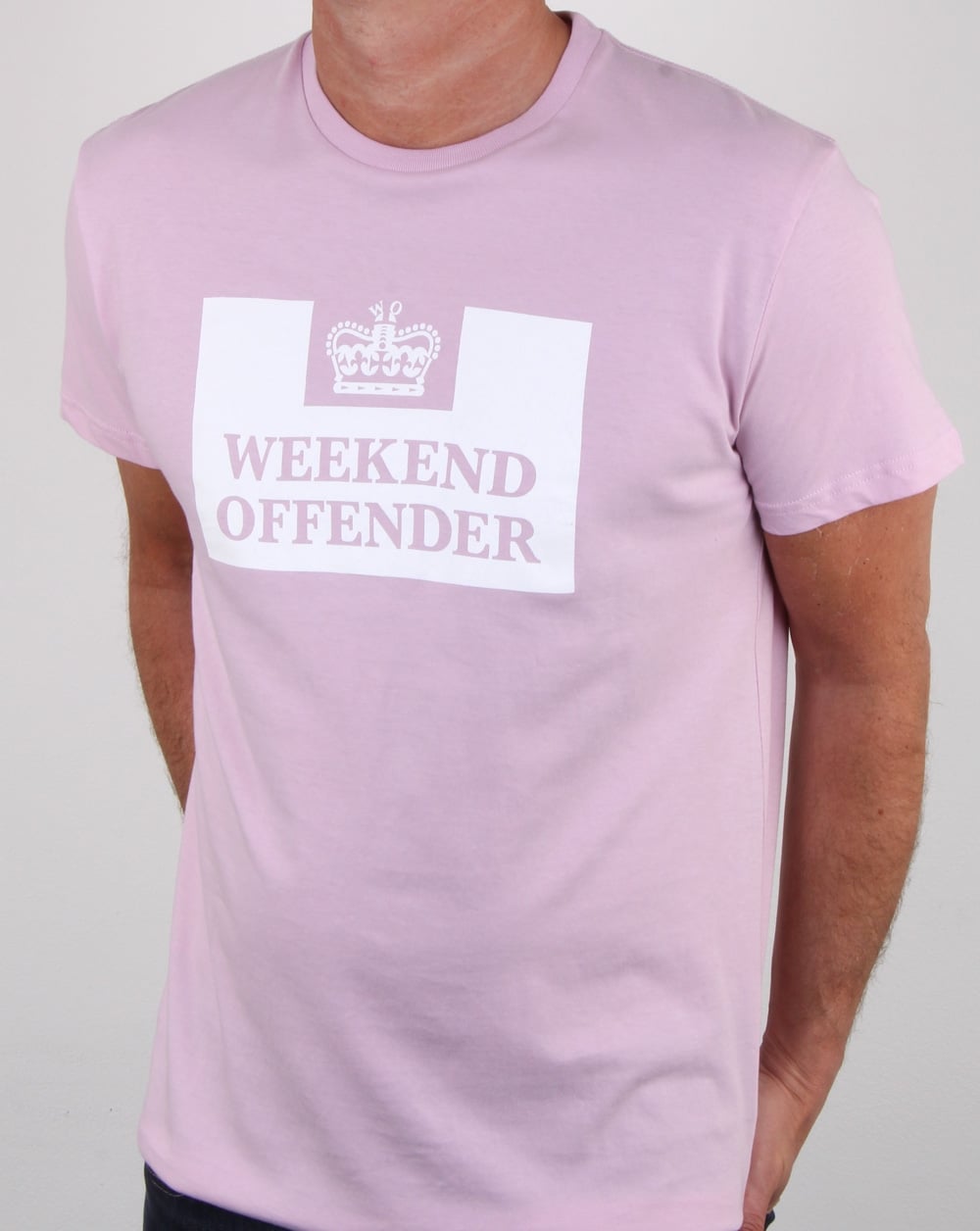 Weekend Offender Prison T Shirt Lilac
