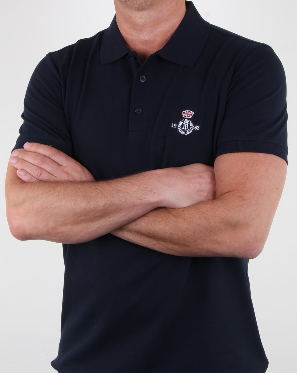 Henri Lloyd Benton Branded Polo Shirt Navy