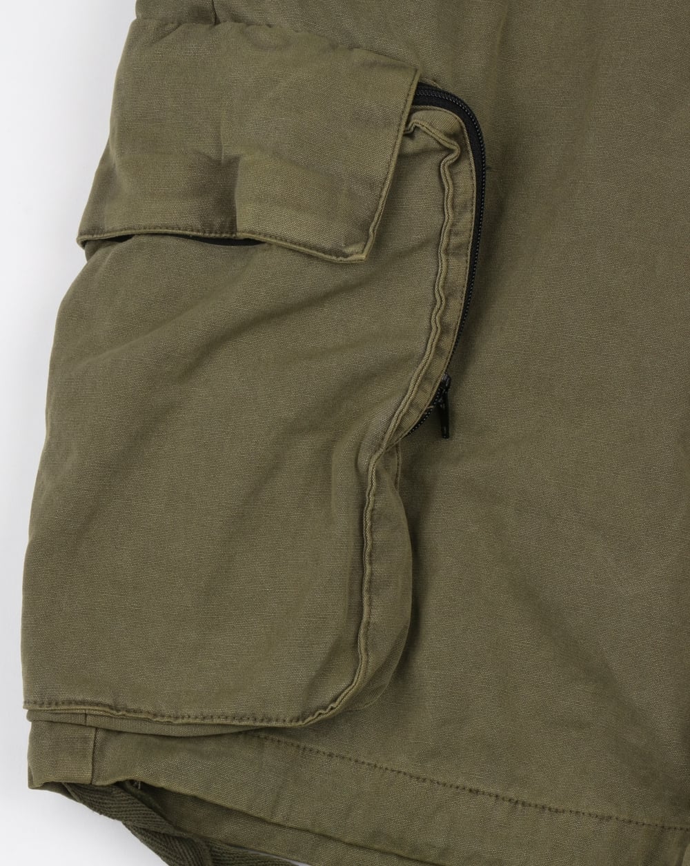 Marshall Artist Garment Dyed Combat Cargo Shorts Khaki
