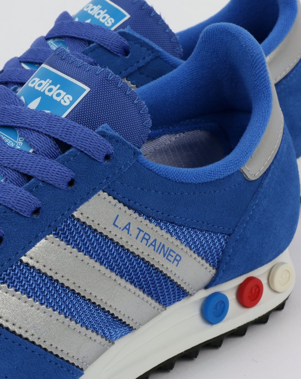 Adidas LA Trainer Hi Res Blue/Silver