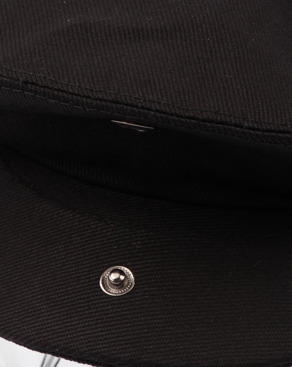 80s Casual Classics Cotton Flat Cap Black