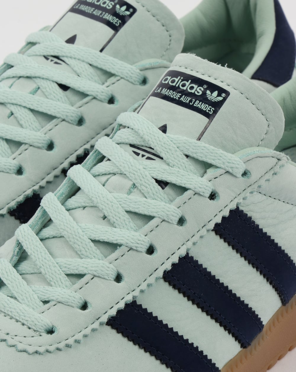 Adidas Bermuda Trainers Ash Green/Navy