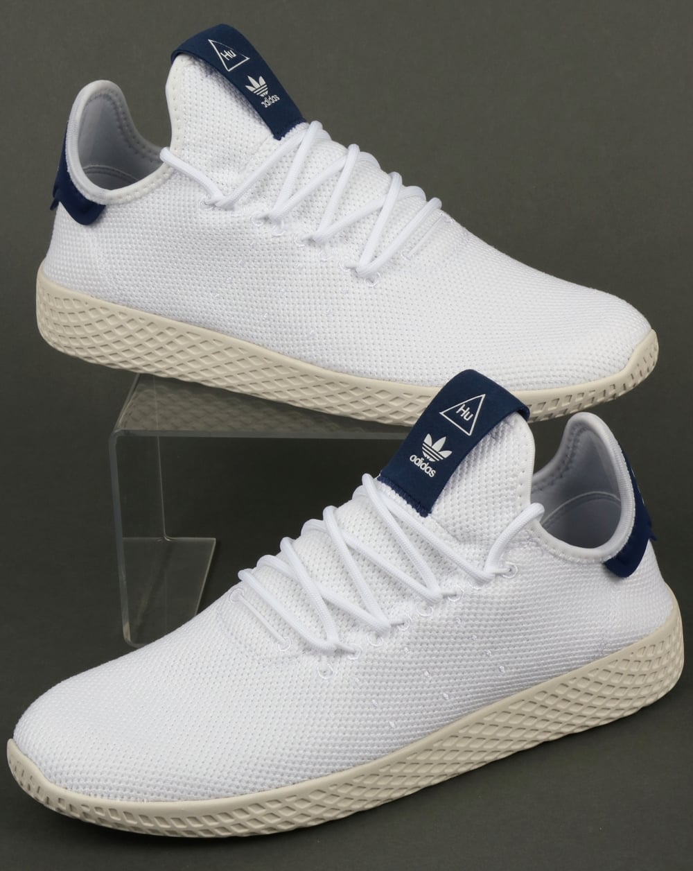 Adidas PW Tennis HU Trainers White/Navy