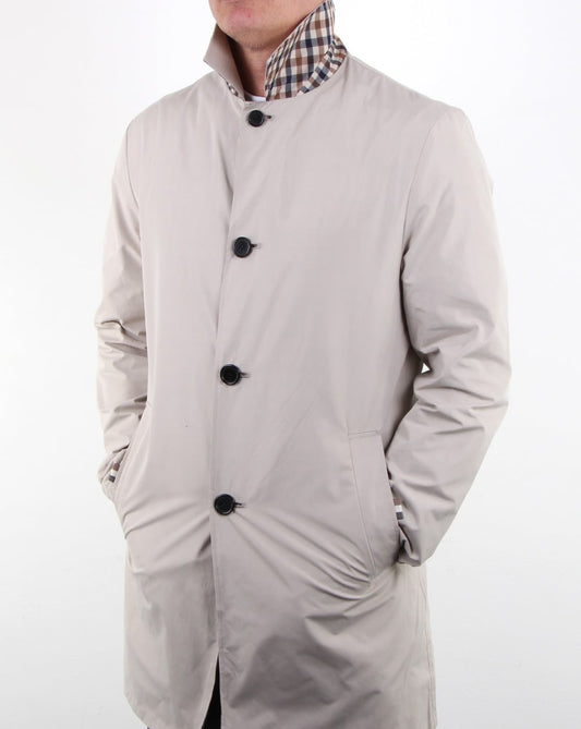 Aquascutum Aquascutum Cove Reversible Raincoat light camel