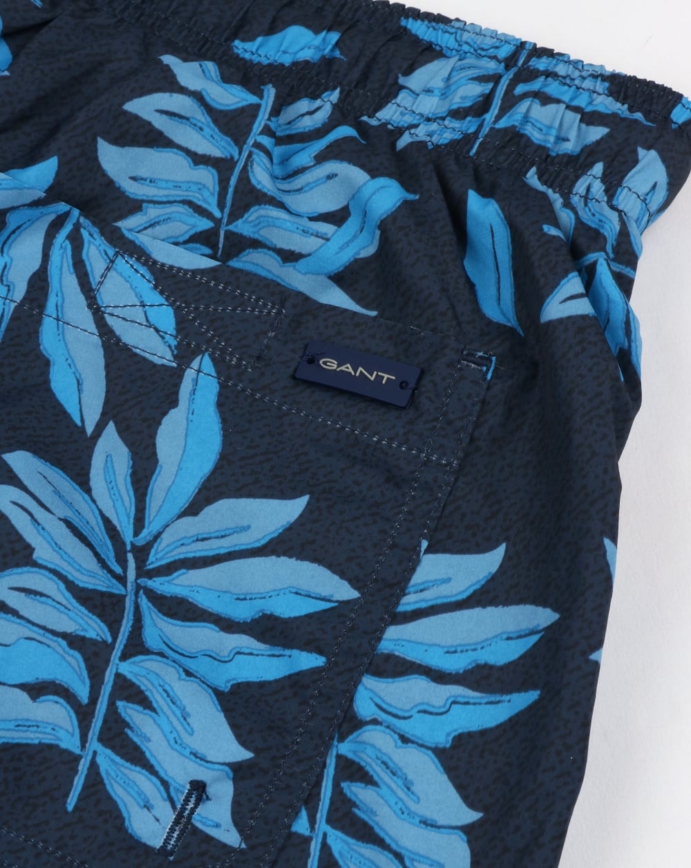 Gant Leaves Swim Shorts Navy