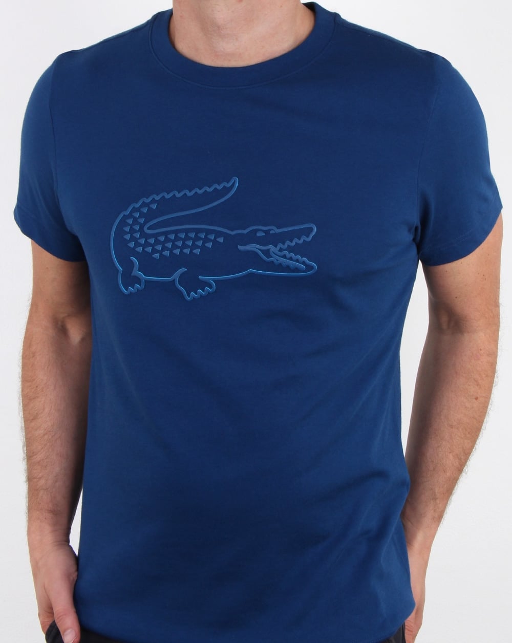 Lacoste Croc T Shirt Marino/siren