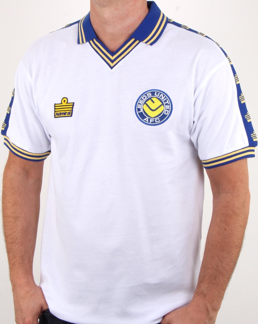 Leeds United 1978 Admiral Football Shirt White