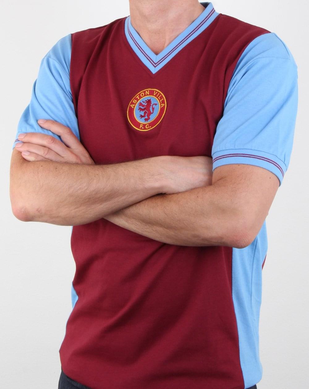 80s Casual Classics Aston Villa 1982 Retro Shirt Claret