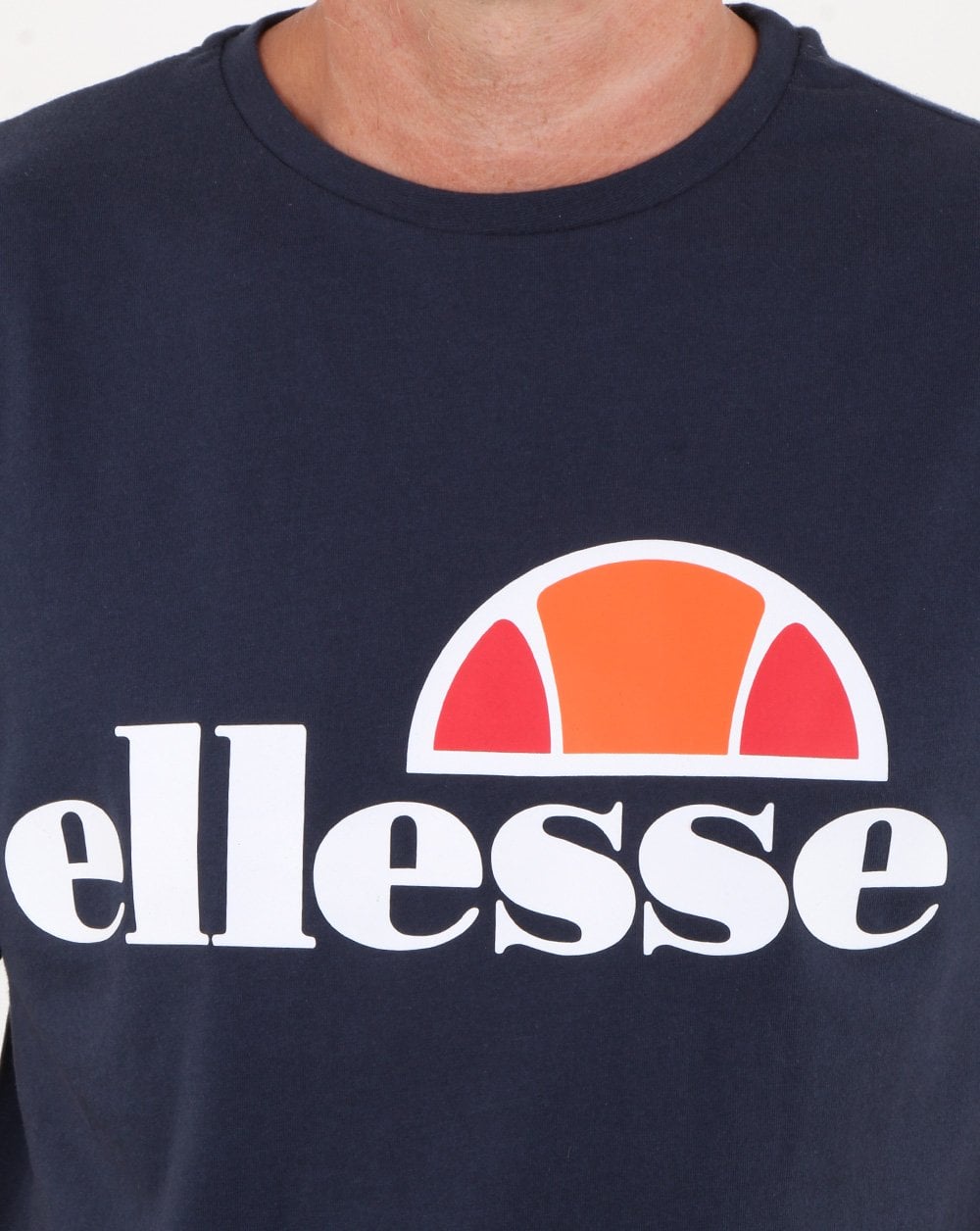 Ellesse Logo T Shirt Navy