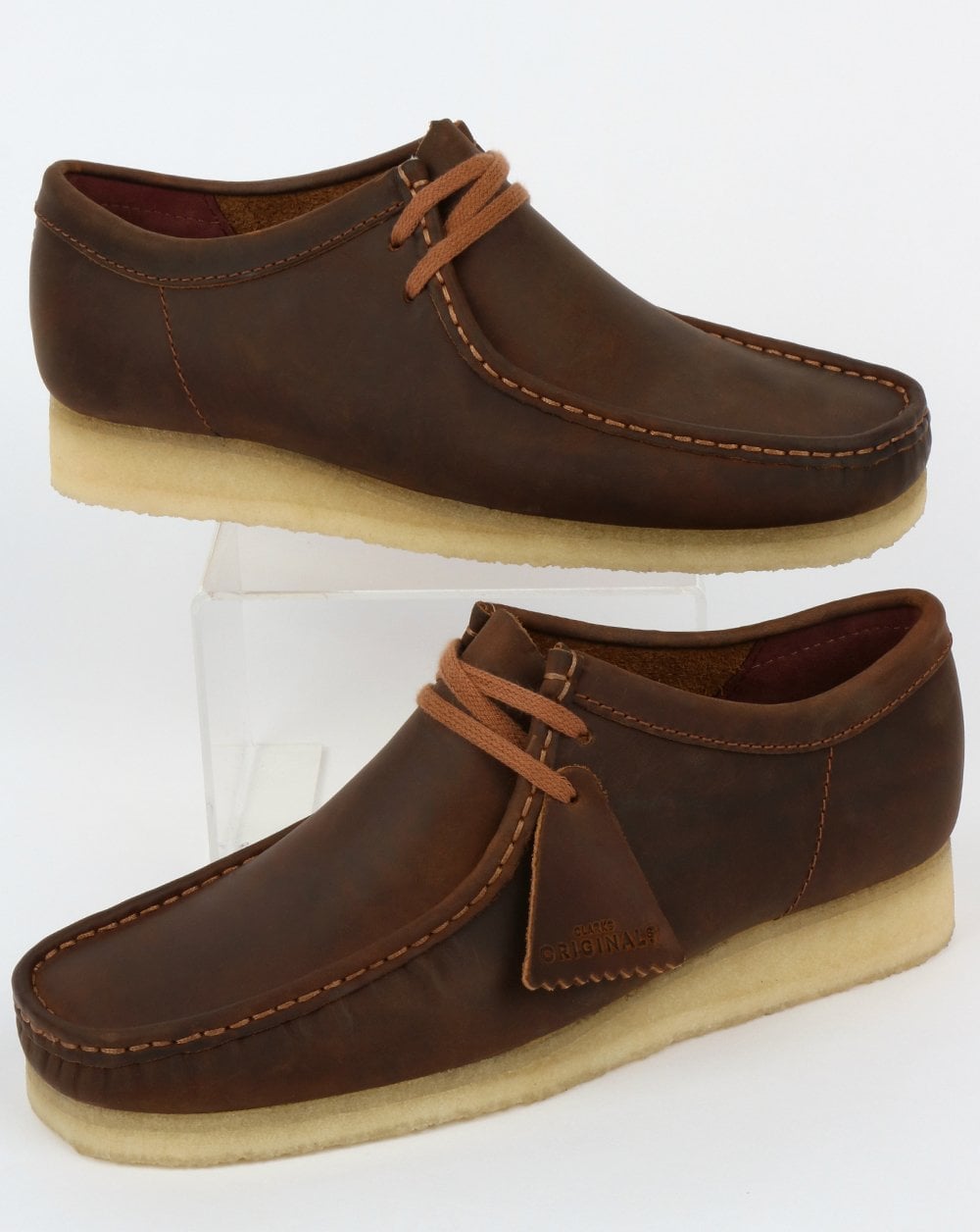 Clarks Originals Wallabee Shoes Beeswax