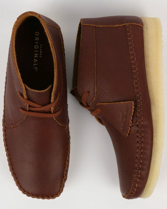 Clarks Originals Clarks Originals Weaver Boot Tan Leather