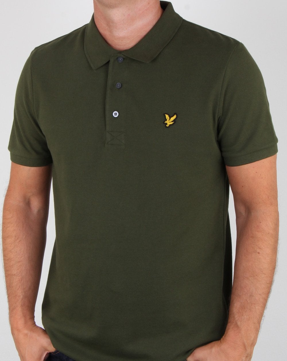 Lyle And Scott Polo Shirt Woodland Green