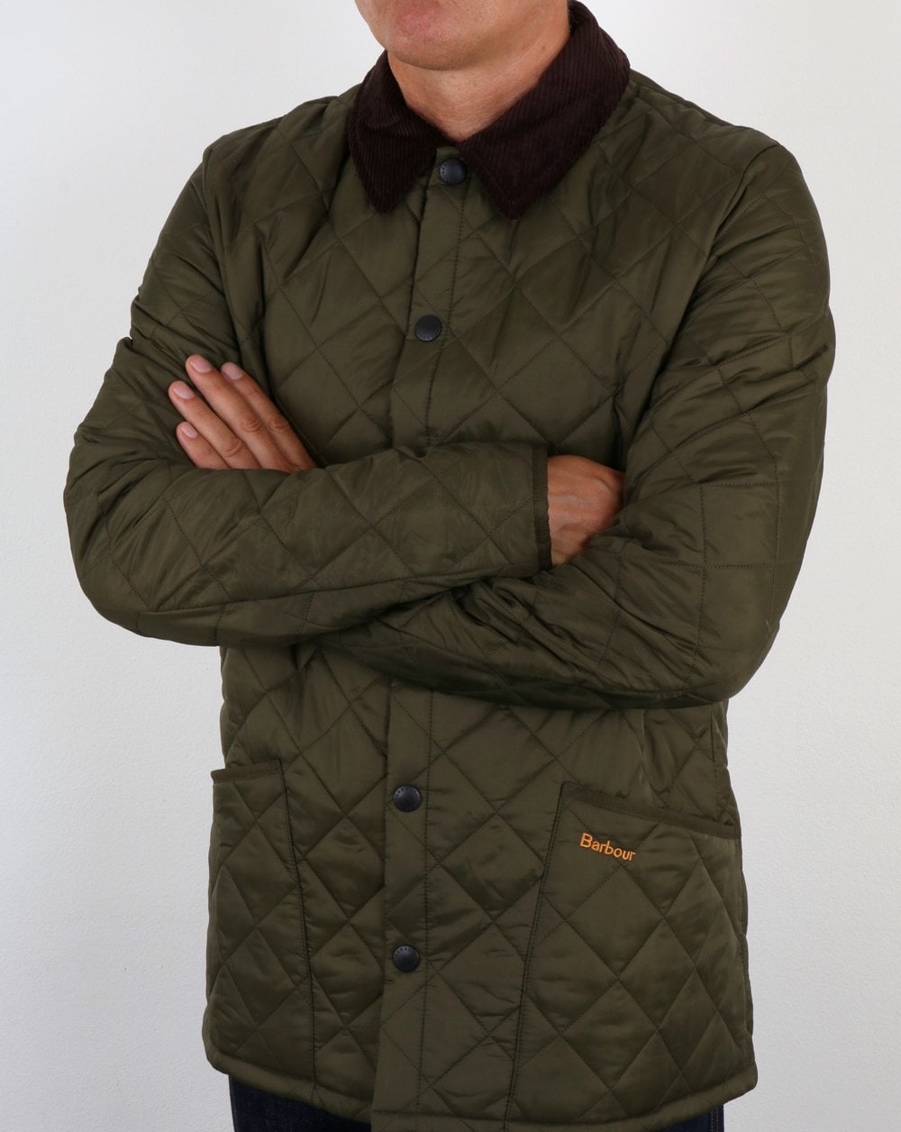 Barbour Heritage Classic Quilted Jacket Olive