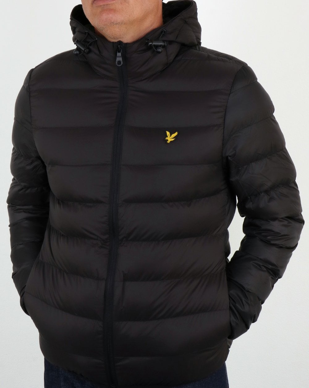 Lyle And Scott Lightweight Puffer Jacket Black