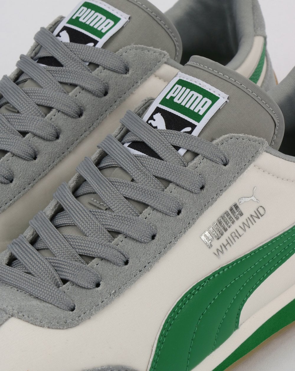 Puma Whirlwind Classic Trainer Grey/Amazon Green