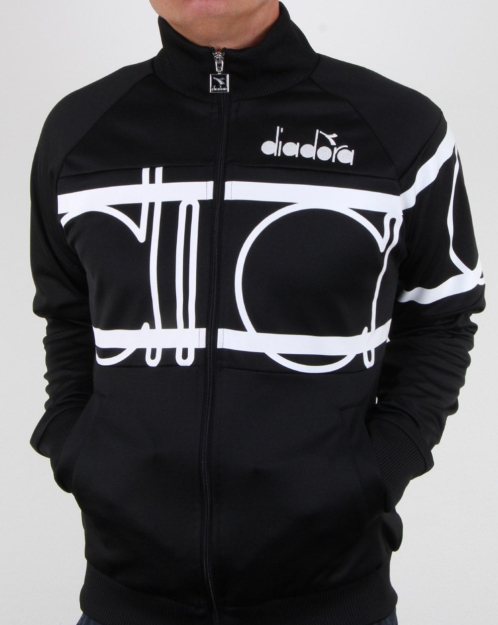 Diadora 80s Bold Jacket Black/white