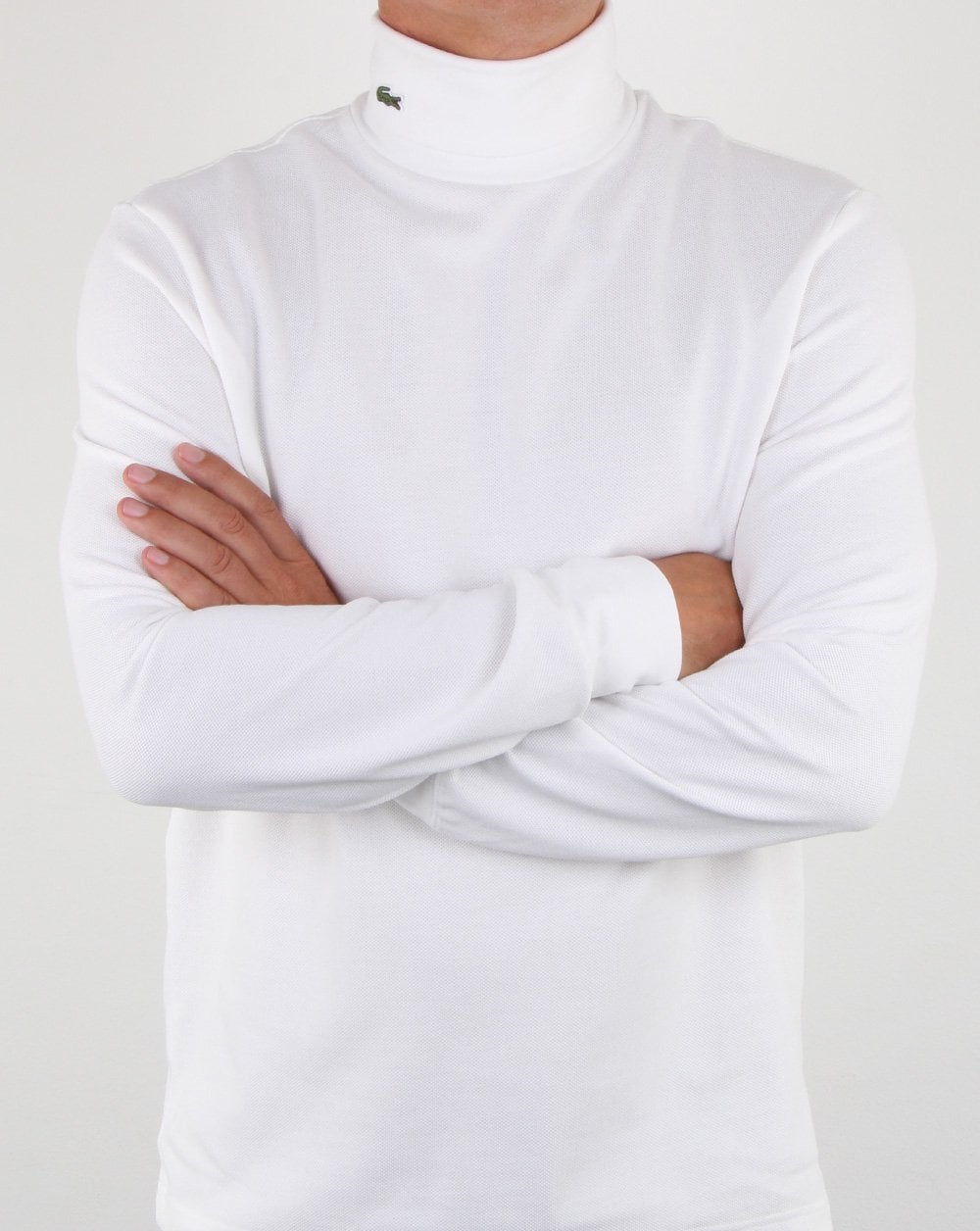 Lacoste Roll Neck soft white