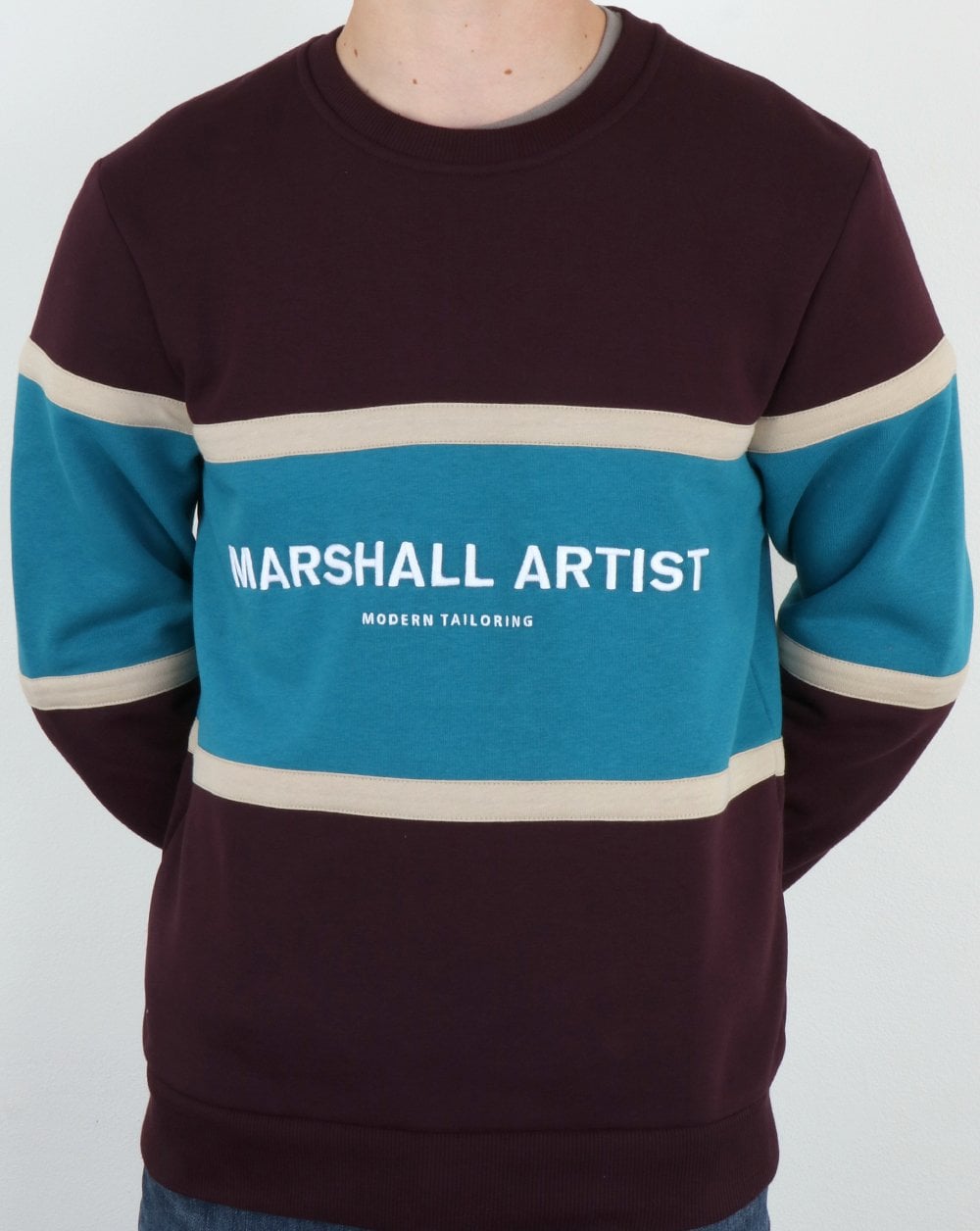 Marshall Artist Crown Heights Sweatshirt Burgundy