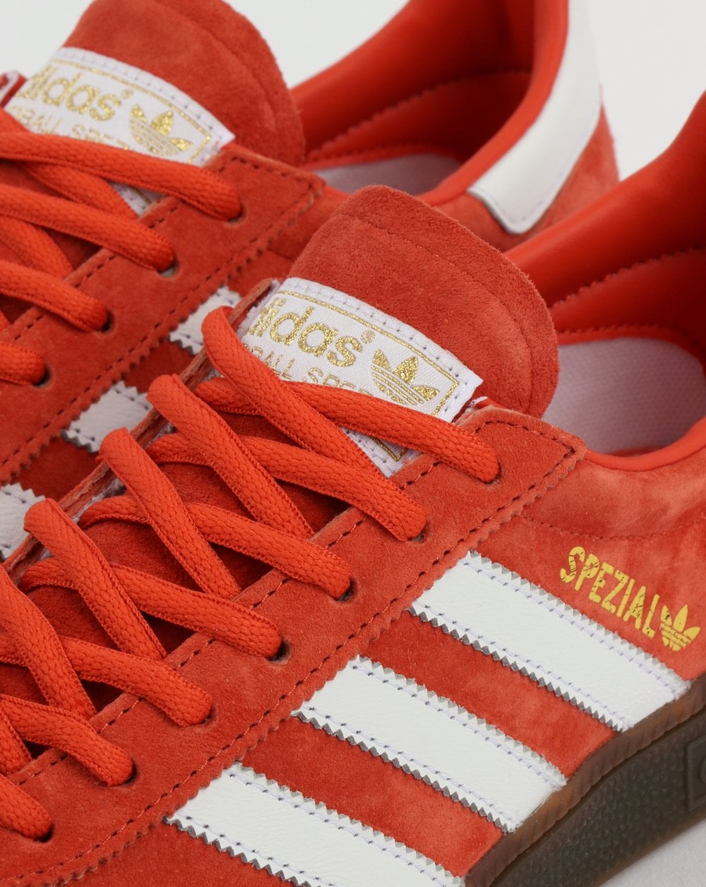 Adidas Spezial Trainers Red Amber/White