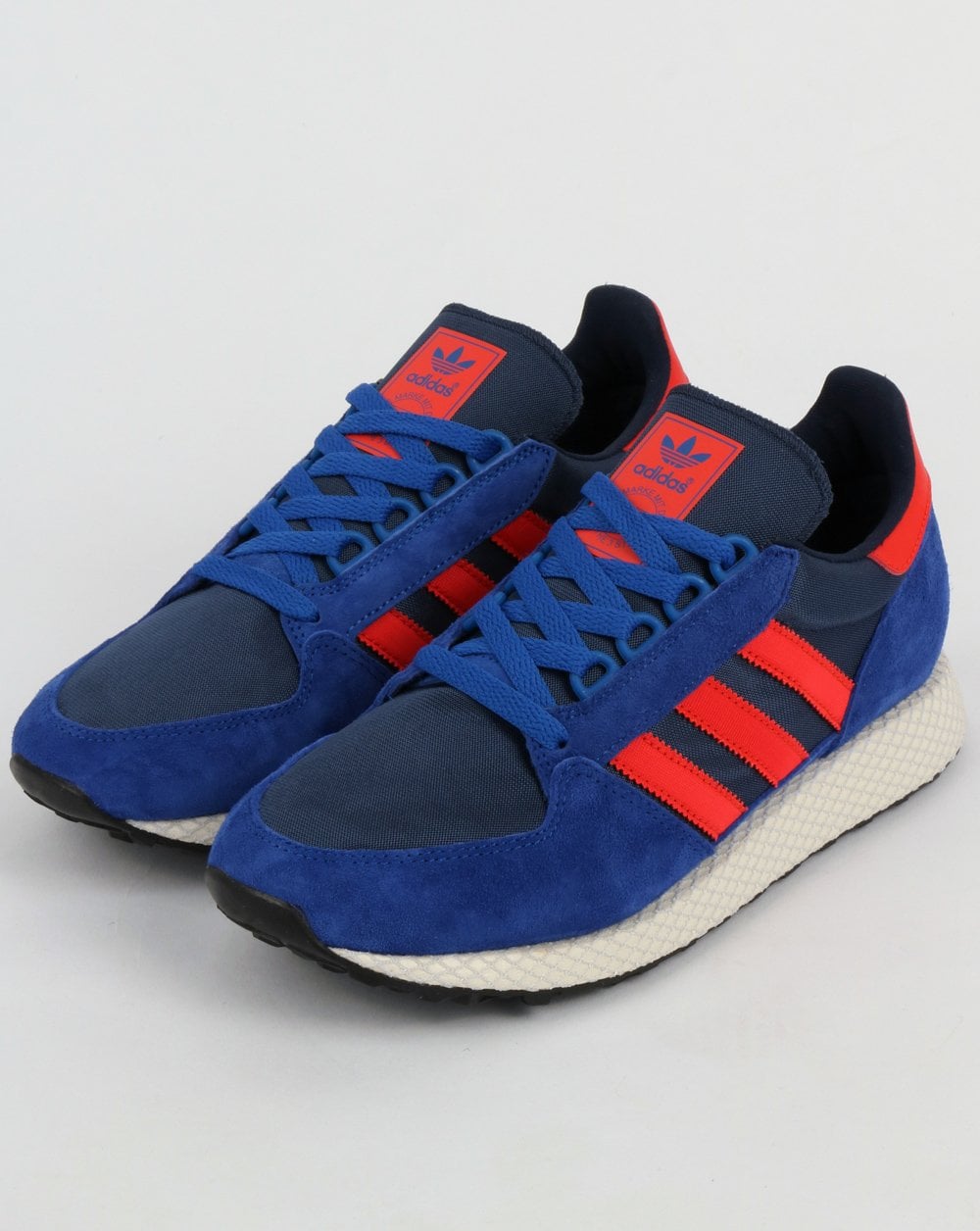 Adidas Forest Grove Trainers Power Blue/Red