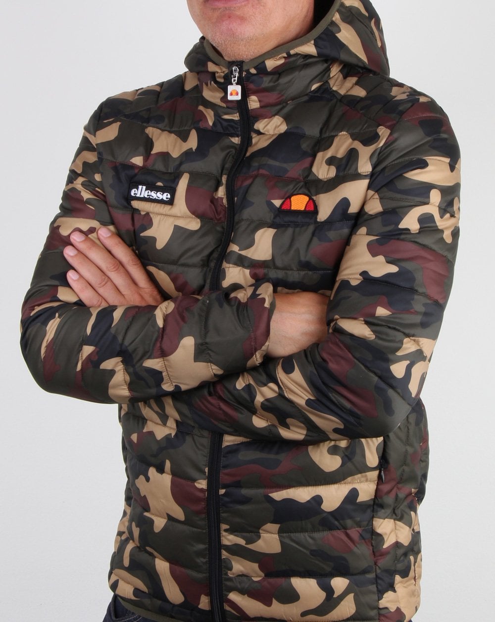 Ellesse Lombardy Jacket Camo