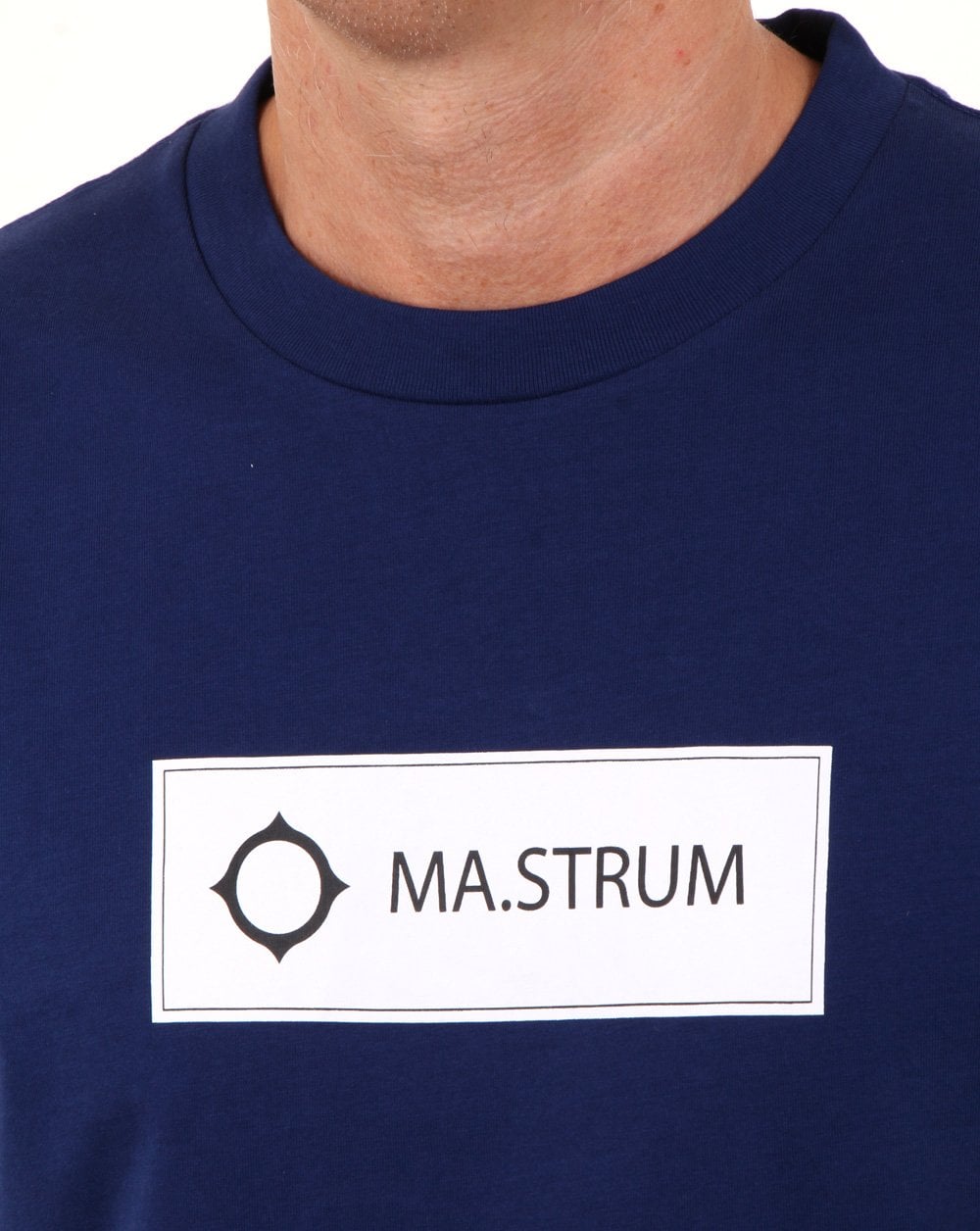 Ma.strum Icon Box Logo T-shirt Dark Indigo