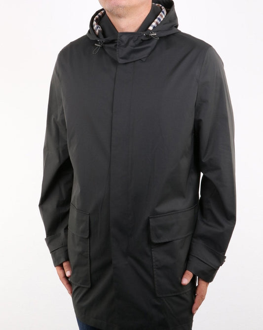 Aquascutum Aquascutum Dexter Hooded Parka Forest Green