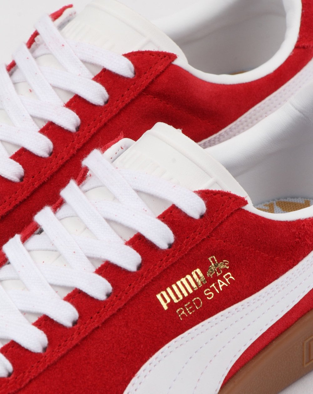 Puma Red Star Trainer Red/white