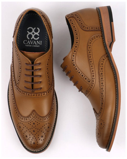 80s Casual Classics 80s Casual Classics Oxford Brogues Tan
