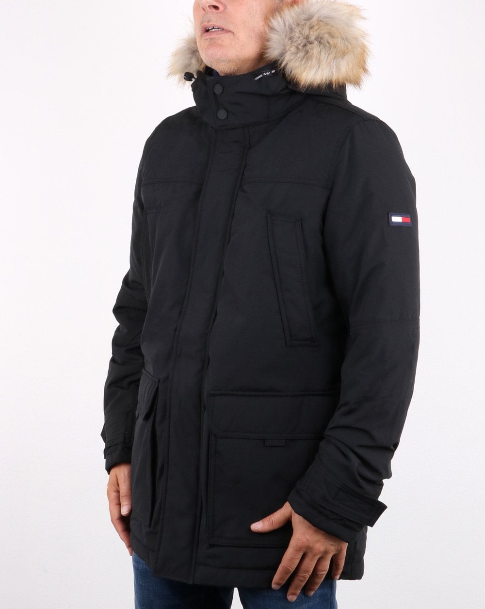 Tommy Hilfiger Technical Parka Tommy Black
