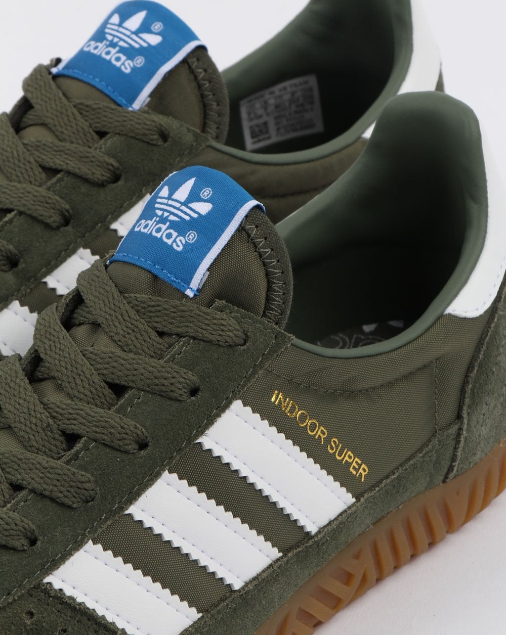 Adidas Indoor Super Trainers Base Green/white/gum