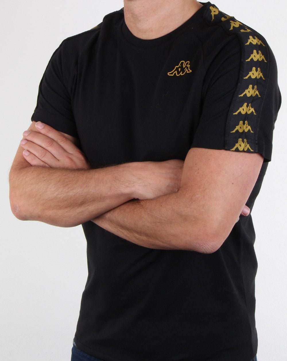 Kappa Banda Coen T-shirt Black/gold